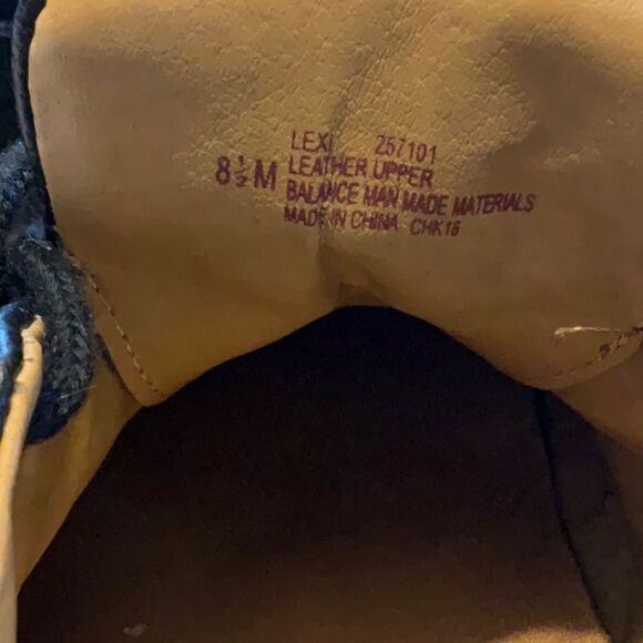 NURSE MATES PILLOW TOP work shoes in size 8 1/2 slip resistant in black - Picture 7 of 10